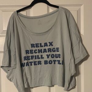 Aerie Light blue tee